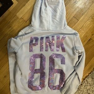 Victoria Secret PINK Zip Up Jacket, size L